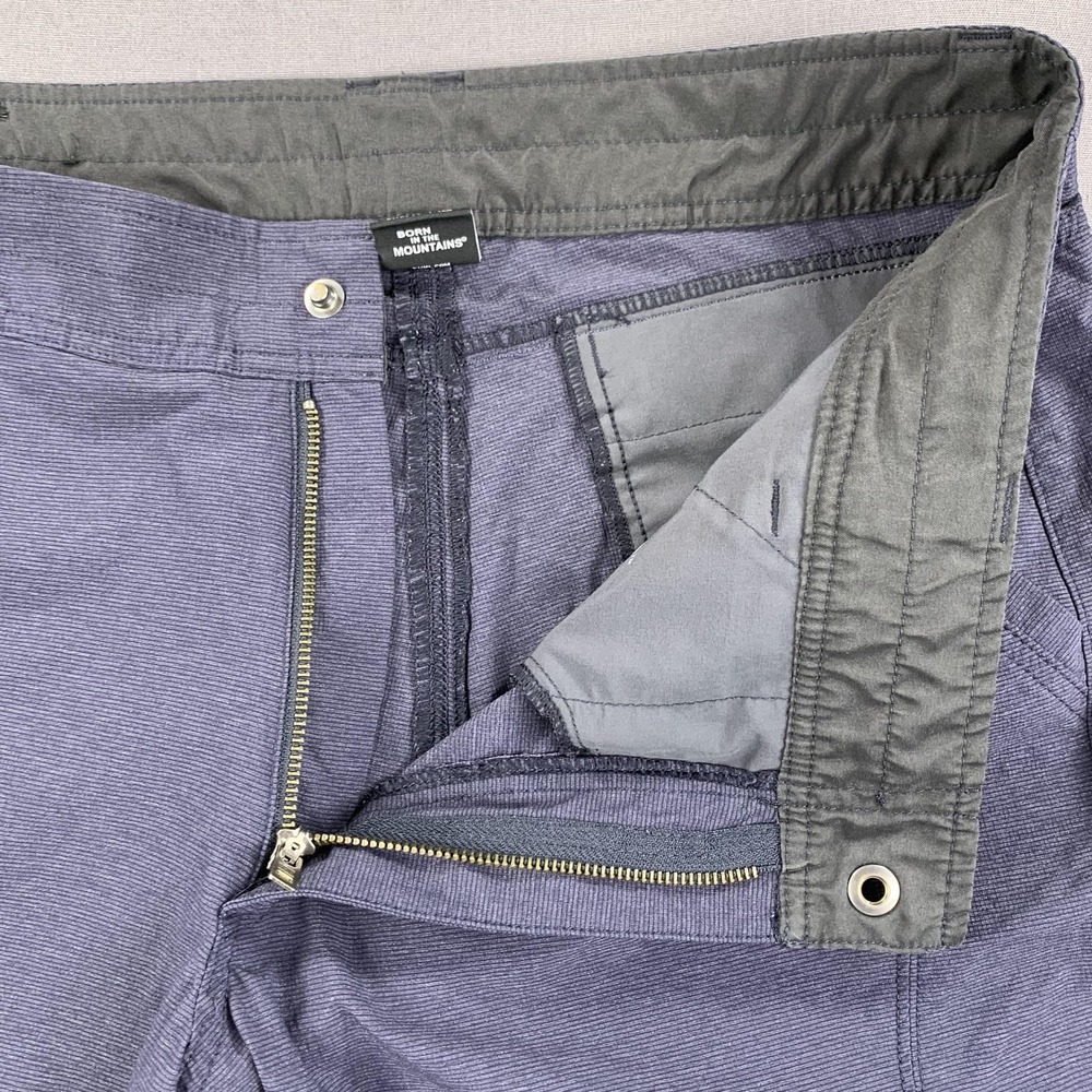 Kuhl Deceptr Pants Mens 36x30 Blue & Black Hiking Travel Stretch Tufflite EUC - Picture 4 of 16